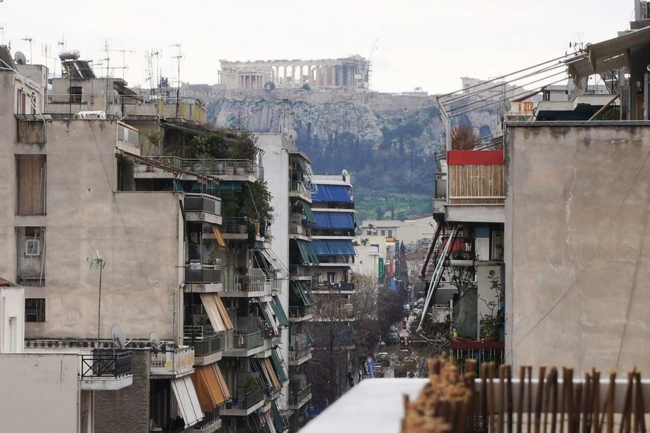 Comfy Apartment With Acropolis View Афины Экстерьер фото